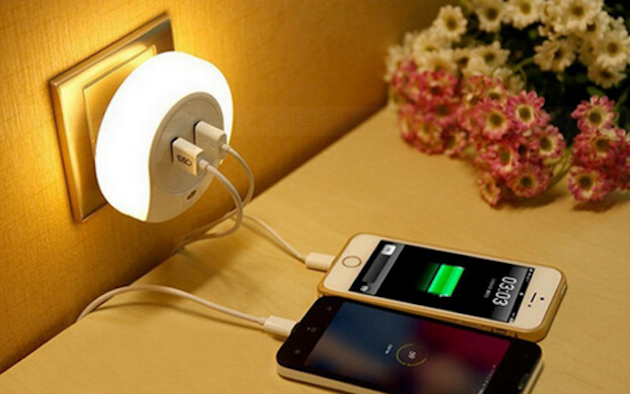 स्मार्टफ़ोन के लिए Nightlight चार्ज