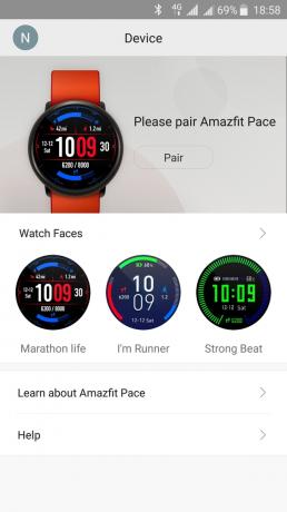 Xiaomi Amazfit गति: अनुप्रयोगों के साथ काम करें