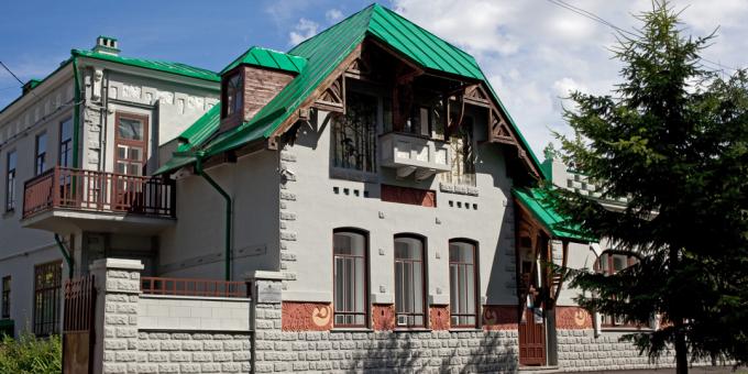 Ulyanovsk की जगहें: वास्तुकार एफ के घर-स्टूडियो। के बारे में। Livchak