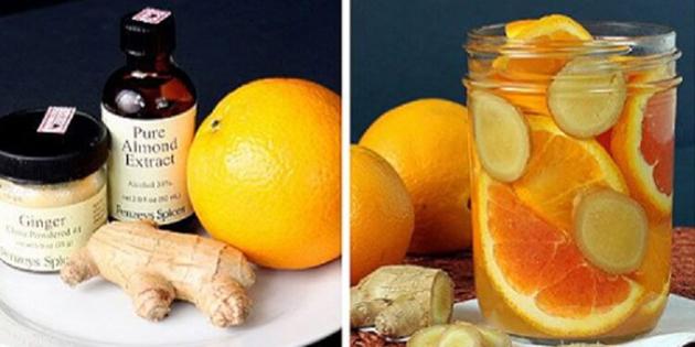 घर के लिए प्राकृतिक जायके: नारंगी, अदरक और बादाम का स्वाद