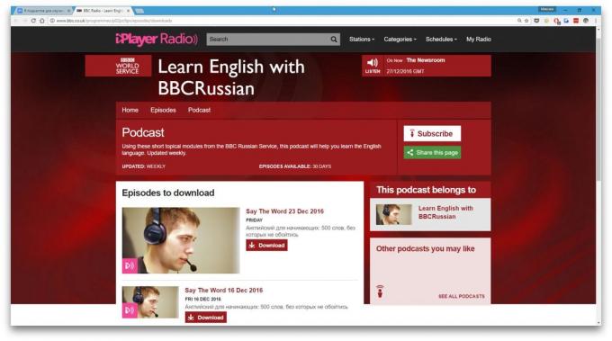 पॉडकास्ट अंग्रेजी सीखने के लिए: BBCRussian के साथ अंग्रेजी जानें