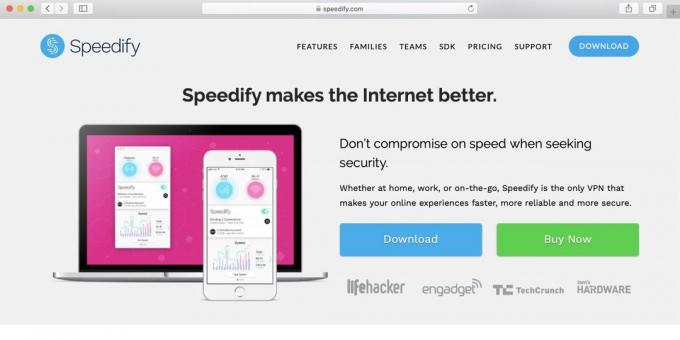 पीसी, Android, iPhone के लिए सर्वश्रेष्ठ मुफ्त वीपीएन - Speedify