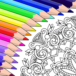 IOS के लिए Colorfy - विरोधी तनाव वयस्कों के लिए रंग