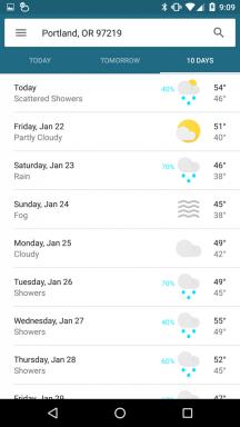 Android पर Google से पूर्वानुमान मौसम और अधिक सुविधाजनक और सुंदर बन गया है