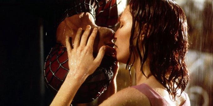 मूवी चुम्बन: मैरी जेन और पीटर, स्पाइडर मैन