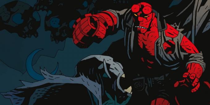 Hellboy: Hellboy के दाहिने हाथ बहुत बड़े और पत्थर के बने होते है