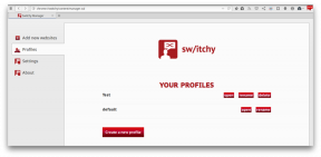 Switchy - फ़ायरफ़ॉक्स में सरल और सुविधाजनक प्रबंधक प्रोफाइल