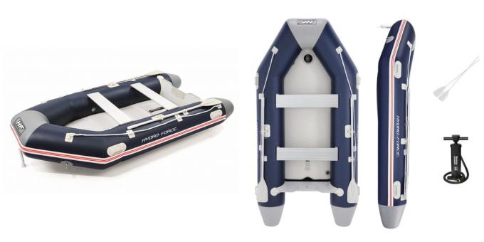 पानी पर सक्रिय मनोरंजन के लिए उत्पाद: inflatable नाव