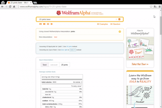 Wolfram Alpha के साथ 9 चाल है, जो अपने जीवन को कम करेगा