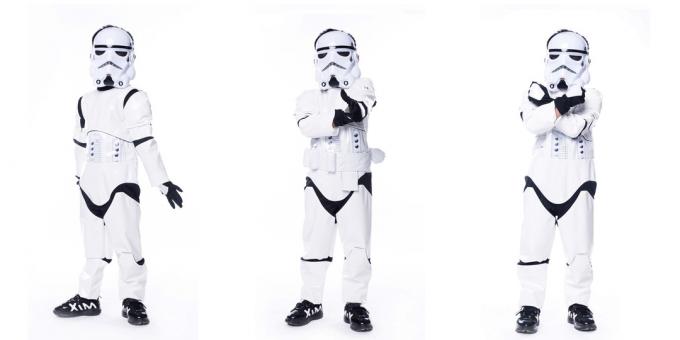 हैलोवीन के लिए पोशाक: शाही stormtrooper