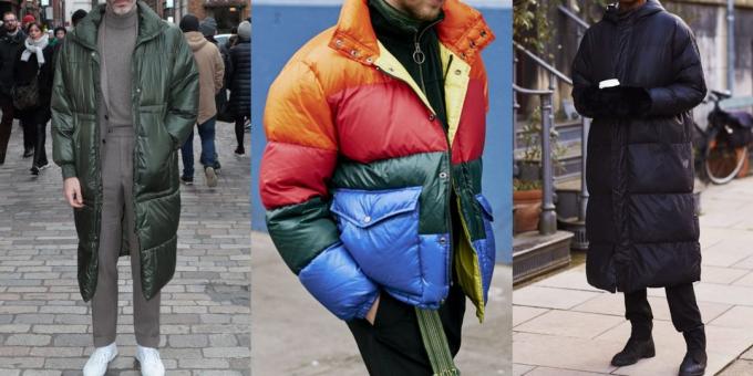 पुरुषों की फैशन: तीन आयामी-पफर जैकेट