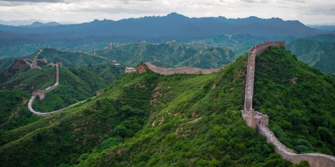 एशियाई क्षेत्र व्यर्थ को आकर्षित पर्यटकों में नहीं है: महान दीवार, चीन
