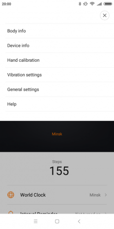 Xiaomi Mijia Smartwatch: सेटिंग