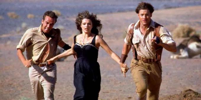 मिस्र "द ममी" के बारे में फिल्म से शूट किया गया