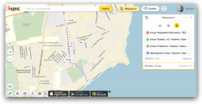 "Yandex। मैप्स "लंबी पैदल यात्रा ट्रेल्स रखना सीखा