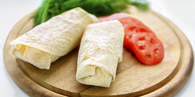 meatless भोजन के लिए व्यंजनों: दुबला shawarma