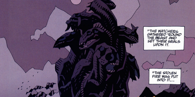 Hellboy: श्रृंखला के मध्य बुराई Ogdru Dzhahad माना जा सकता है