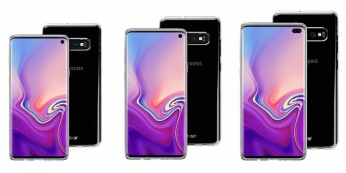 स्मार्टफोन 2019: सैमसंग गैलेक्सी S10, गैलेक्सी S10 प्लस और आकाशगंगा S10 लाइट 