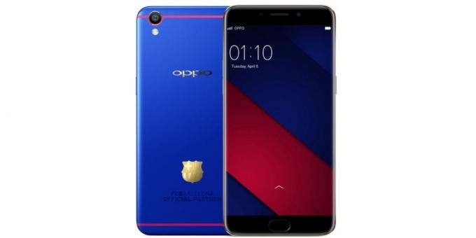 स्मार्टफोन OPPO: 2017 OPPO OPPO में क्लब "बार्सिलोना" के प्रशंसकों के लिए एक ब्रांडेड मॉडल R11 जारी किया है